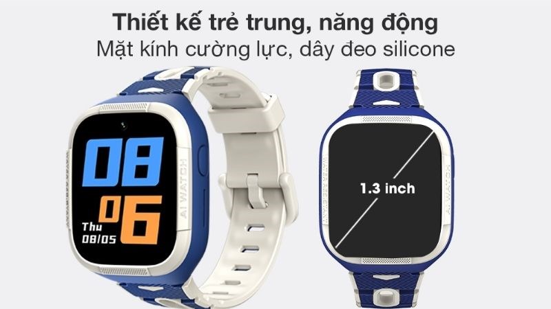 Dây đeo silicone mang lại cảm giác êm ái, nhẹ nhàng cho bé Dây đeo silicone mang lại cảm giác êm ái, nhẹ nhàng cho bé