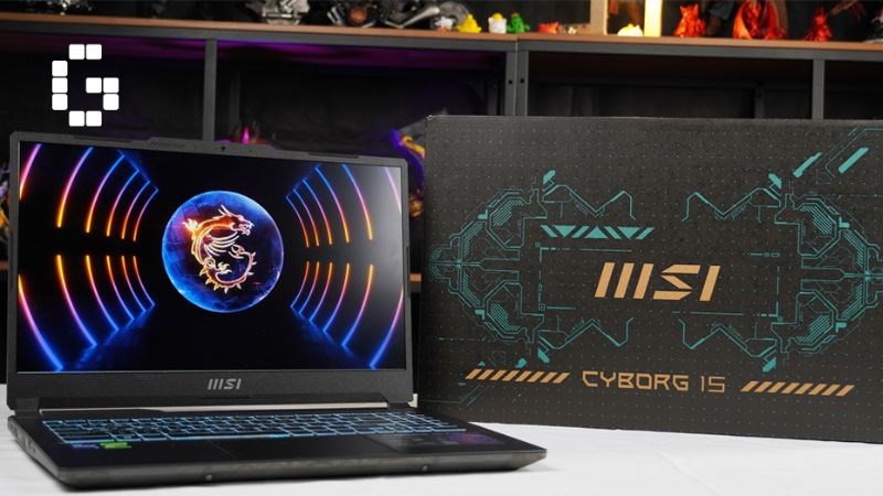 MSI Cyborg mới được ra mắt những năm gần đây với cấu hình vô cùng mạnh mẽ 