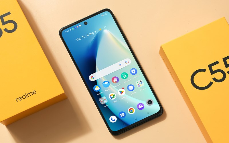 Điện thoại realme C55 6GB là một sự lựa chọn tuyệt vời với thiết kế đẳng cấp