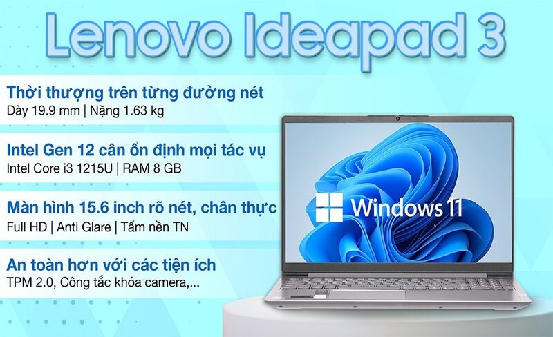 Ngoại hình thanh lịch, hiện đại cùng hiệu năng mạnh mẽ đến từ con chip Intel Gen 12 tân tiến Ngoại hình thanh lịch, hiện đại cùng hiệu năng mạnh mẽ đến từ con chip Intel Gen 12 tân tiến
