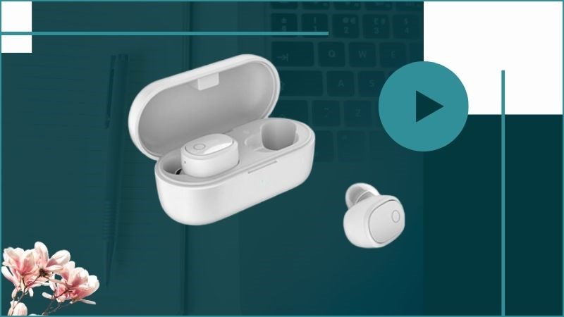 Trắng không dây thời thượng, sang trọng với củ tai nhỏ gọn thích hợp mang đi bất cứ đâu