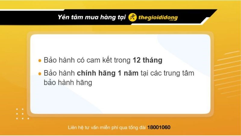 Chính sách bảo hành