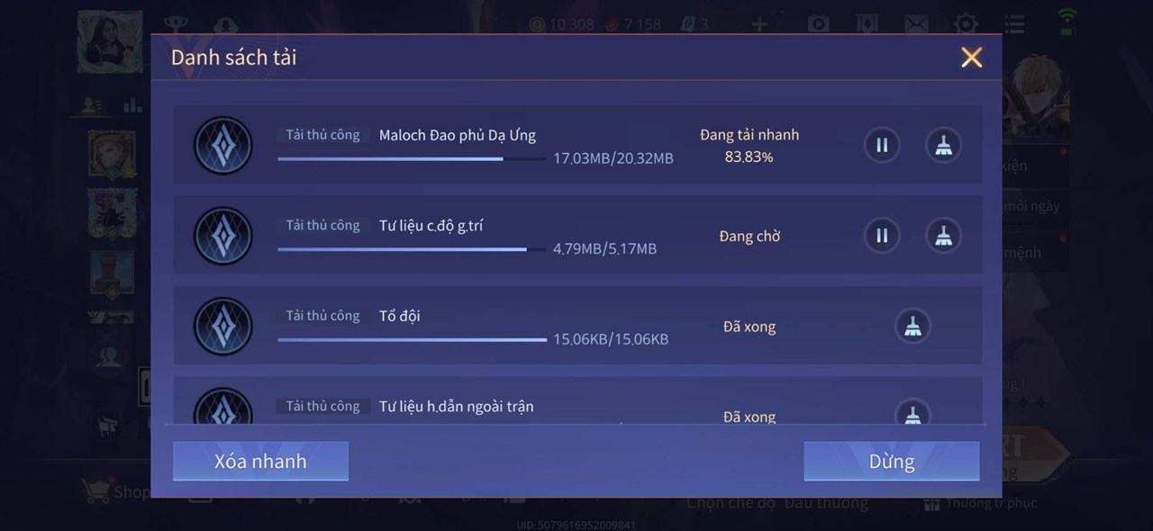 Sửa lỗi cập nhật Liên Quân Mobile phiên bản mới Sửa lỗi cập nhật Liên Quân Mobile phiên bản mới