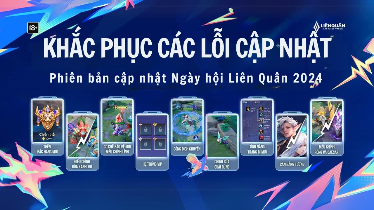 khắc phục lỗi cập nhật Liên Quân Mobile khắc phục lỗi cập nhật Liên Quân Mobile
