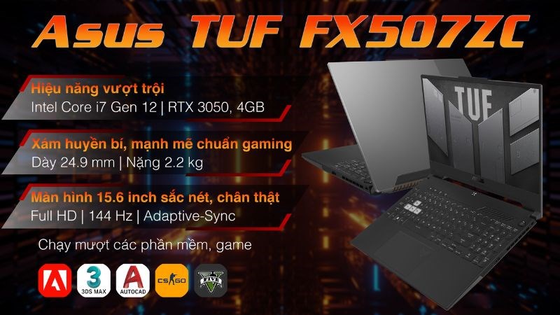 Màn hình laptop Asus TUF gaming Màn hình laptop Asus TUF gaming