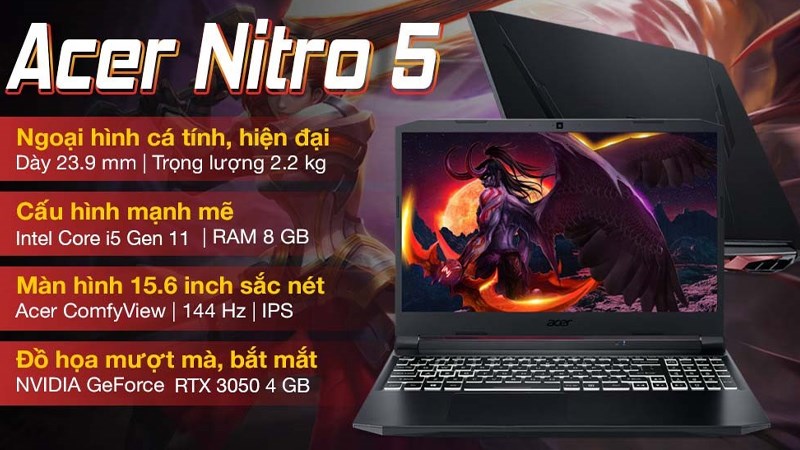 Laptop Acer với nhiều ưu điểm nổi trội