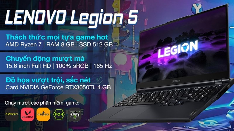 Laptop được nhiều game thủ ưa chuộng