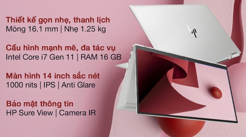 HP EliteBook X360 1040 G8 có màn hình cảm ứng mỏng 14 inch HP EliteBook X360 1040 G8 có màn hình cảm ứng mỏng 14 inch