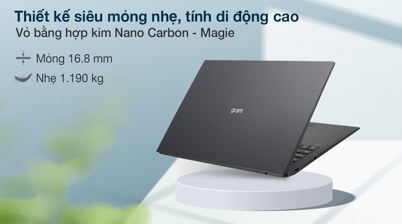 Sở hữu trọng lượng siêu nhẹ Sở hữu trọng lượng siêu nhẹ