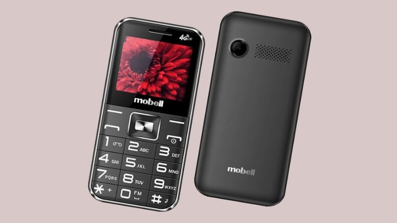 Điện thoại Mobell F309 4G có thiết kế nhỏ gọn