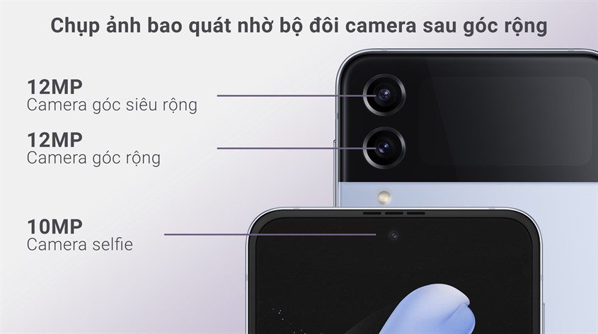 Điện thoại được trang bị camera chất lượng, cho ra hình ảnh sắc nét