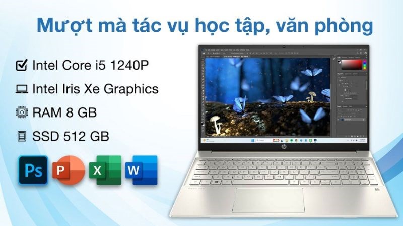 Laptop HP Pavilion 15 eg2082TU i5 xử lý nhanh gọn mọi tác vụ văn phòng Laptop HP Pavilion 15 eg2082TU i5 xử lý nhanh gọn mọi tác vụ văn phòng
