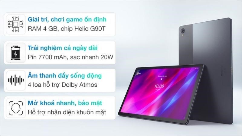 Lenovo Tab P11 Plus với hiệu suất hoạt động được nâng cao đáng kể