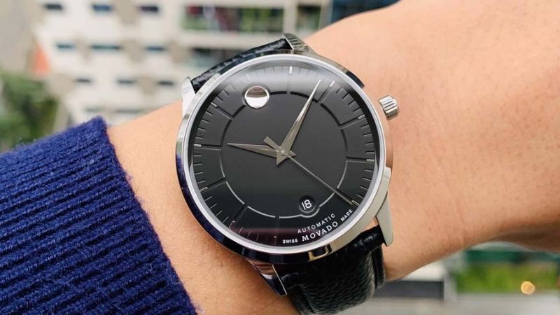 MOVADO 39.5 mm Nam 0607019 sở hữu nét hiện đại và thanh lịch