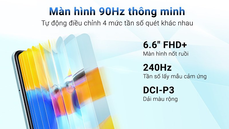 Màn hình chất lượng, chân thật, mượt mà
