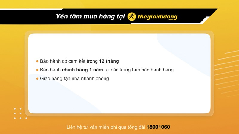 Chính sách bảo hành hấp dẫn Chính sách bảo hành hấp dẫn