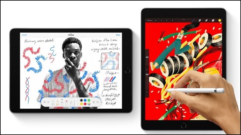 Nhiều tiện ích hiện đại tích hợp trên iPad Gen 9 hỗ trợ tối đa cho người dùng