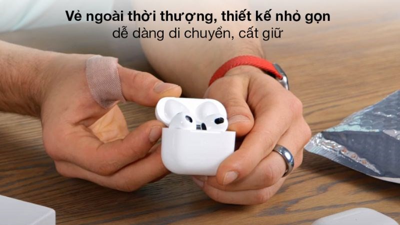 AirPods 3 có thiết kế lấy cảm hứng từ AirPods Pro và được cải thiện về thời gian sử dụng AirPods 3 có thiết kế lấy cảm hứng từ AirPods Pro và được cải thiện về thời gian sử dụng