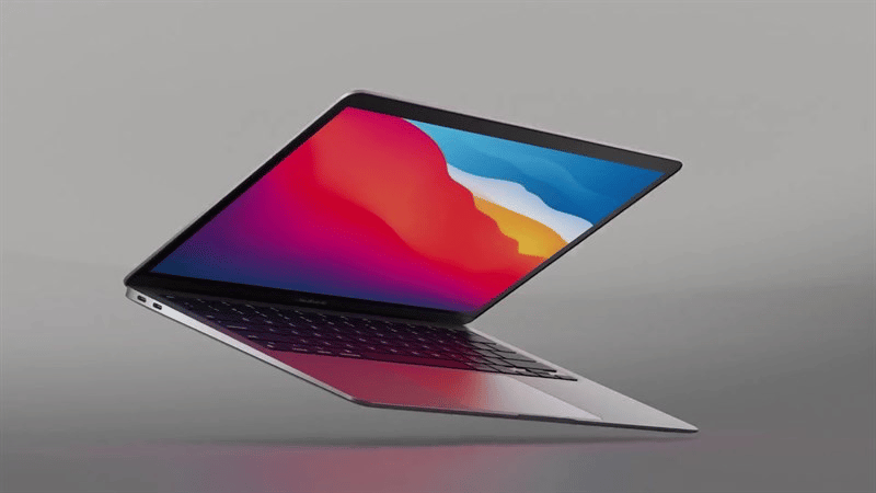 Macbook Air M1 được làm từ hộp kim nhôm tạo cảm giác sang trọng Macbook Air M1 được làm từ hộp kim nhôm tạo cảm giác sang trọng