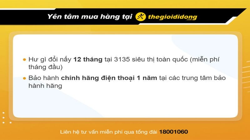 Chính sách bảo hành Chính sách bảo hành