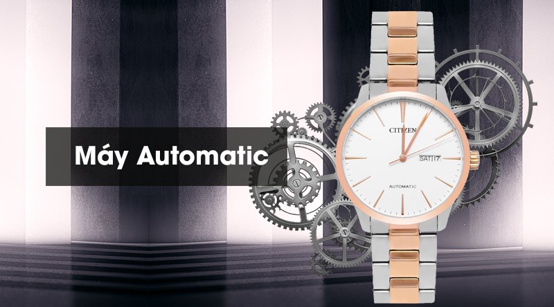 Đồng hồ Citizen sử dụng bộ máy Automatic bền bỉ