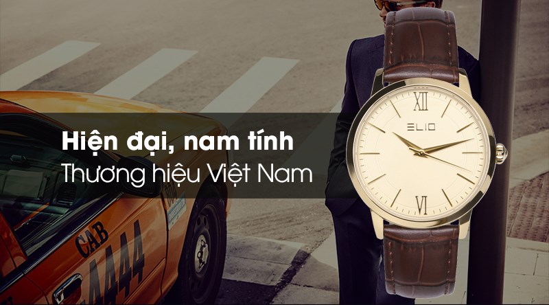 Đồng hồ có thiết kế năng động, trẻ trung nhưng không kém phần sang trọng
