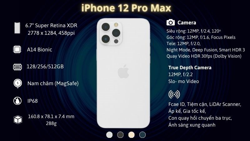 Cụm camera của iPhone 12 Pro Max vẫn được đánh giá cao ở hiện tại Cụm camera của iPhone 12 Pro Max vẫn được đánh giá cao ở hiện tại