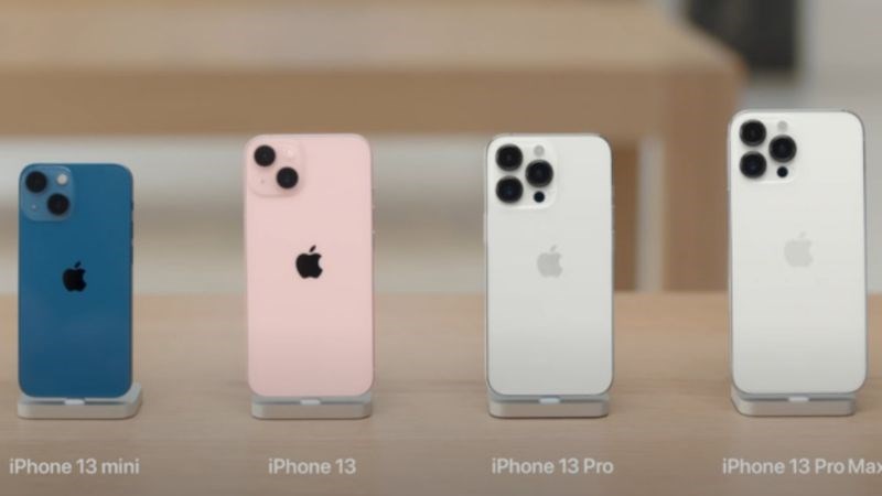 Thiết kế tổng thể các phiên bản iPhone 13