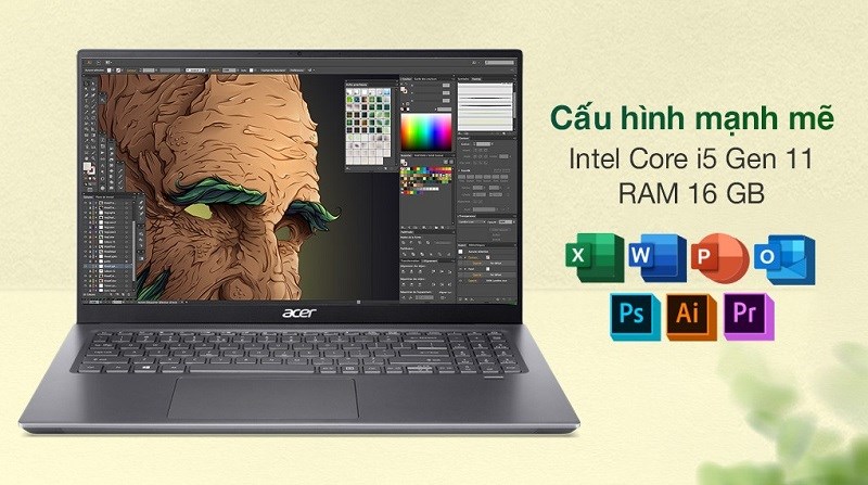Laptop sở hữu hiệu năng mạnh mẽ Laptop sở hữu hiệu năng mạnh mẽ