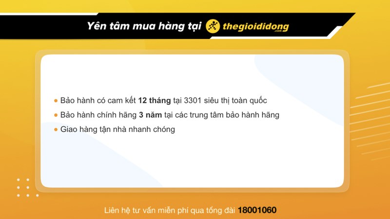 Chính sách bảo hành hấp dẫn Chính sách bảo hành hấp dẫn