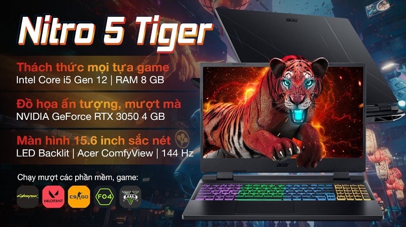 Cấu hình mạnh mẽ trên chiếc laptop Acer Cấu hình mạnh mẽ trên chiếc laptop Acer