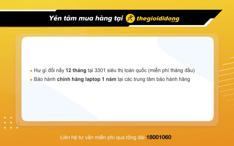 Chính sách bảo hành của Thế Giới Di Động