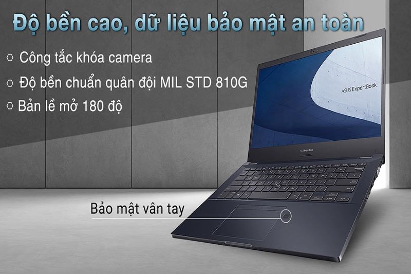 Bảo mật vân tay an toàn, tránh rò rỉ dữ liệu