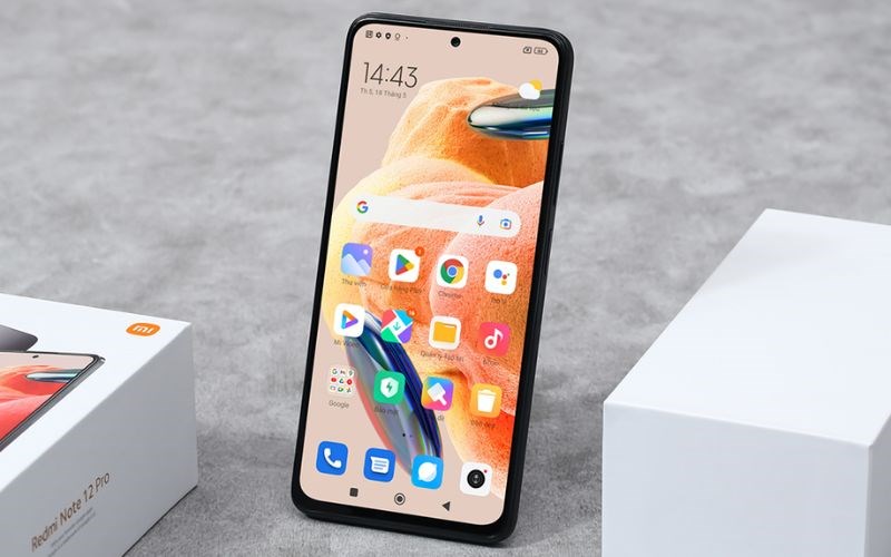 Điện thoại Xiaomi Redmi Note 12 Pro 128GB nổi bật với camera 108 MP siêu chất lượng