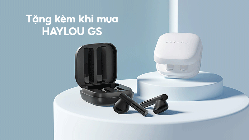 Tặng kèm tai nghe khi mua đồng hồ HAYLOU GS Tặng kèm tai nghe khi mua đồng hồ HAYLOU GS