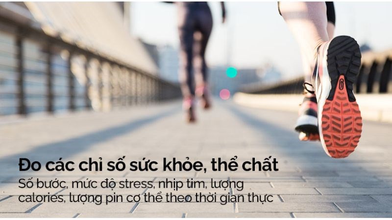 Hỗ trợ nhiều tính năng chăm sóc sức khỏe trên đồng hồ