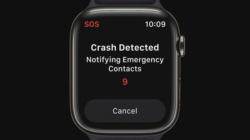 Tính năng phát hiện tai nạn trên Apple Watch