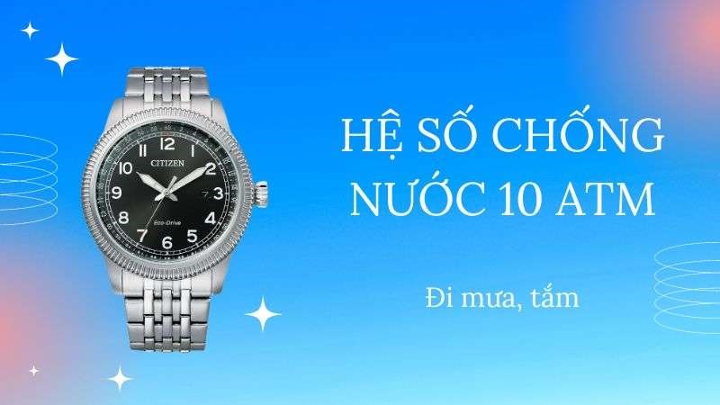 Khả năng chống nước cực tốt