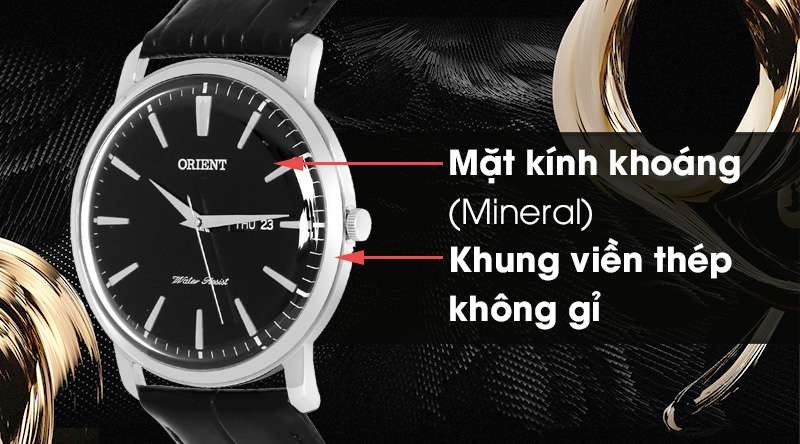 Mặt kính được làm từ chất liệu được đầu tư rất kỹ càng