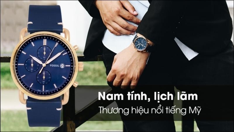 Kiểu dáng thời thượng, màu sắc trang nhã, bộ máy Seiko VJ32 bền bỉ