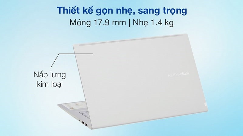 top-10-laptop-asus-dep-nhat-tot-nhat-ma-ban-nen-3 Thiết kế sang trọng, mỏng nhẹ