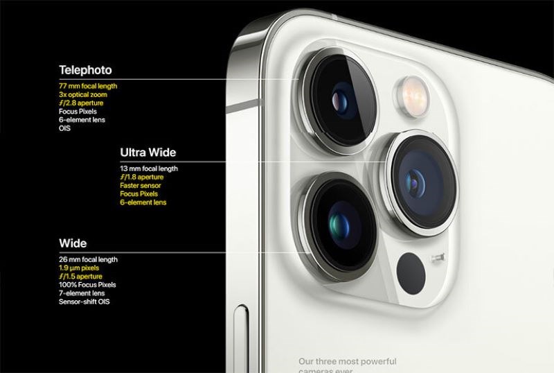 Cụm camera chuyên nghiệp, chất lượng ảnh cao