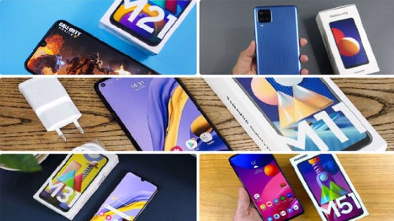 Họa tiết sọc dọc trên nắp lưng Samsung Galaxy M