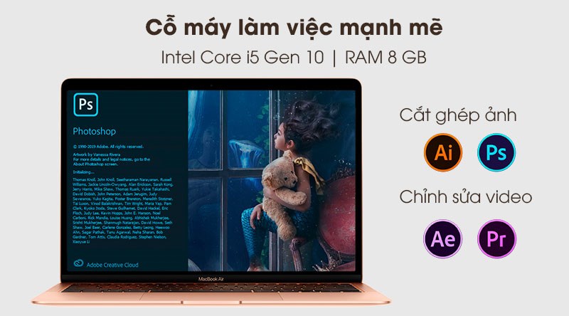 MacBook Air Chip Intel chính là một cỗ máy làm việc mạnh mẽ với khả năng cắt ghép ảnh, chỉnh sửa video tuyệt vời MacBook Air Chip Intel chính là một cỗ máy làm việc mạnh mẽ với khả năng cắt ghép ảnh, chỉnh sửa video tuyệt vời