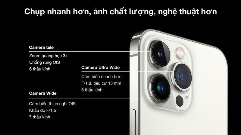 Màn hình OLED 6.7 inch của điện thoại có tần số quét 120 Hz