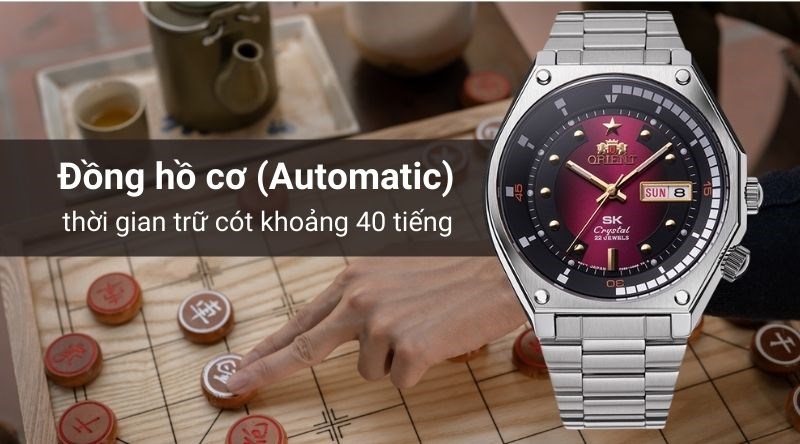 Thời gian trữ cót khoảng 40 tiếng