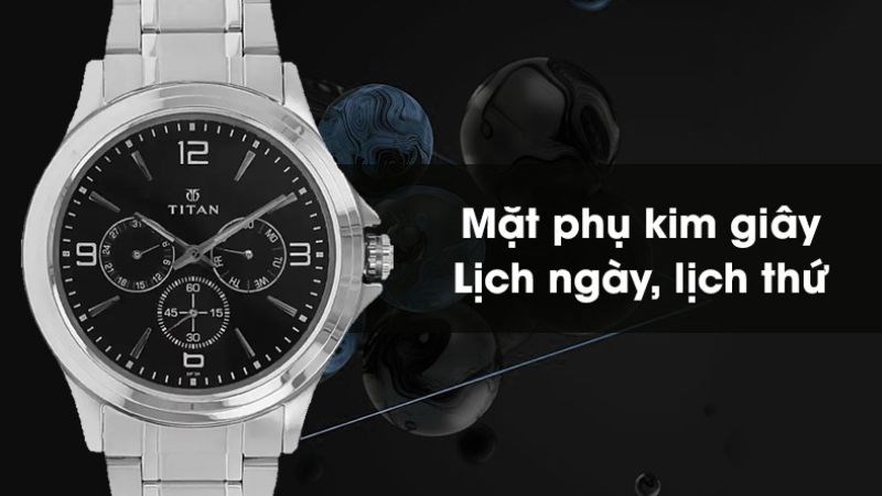 Đồng hồ có lịch ngày, lịch thứ tiện lợi Đồng hồ có lịch ngày, lịch thứ tiện lợi