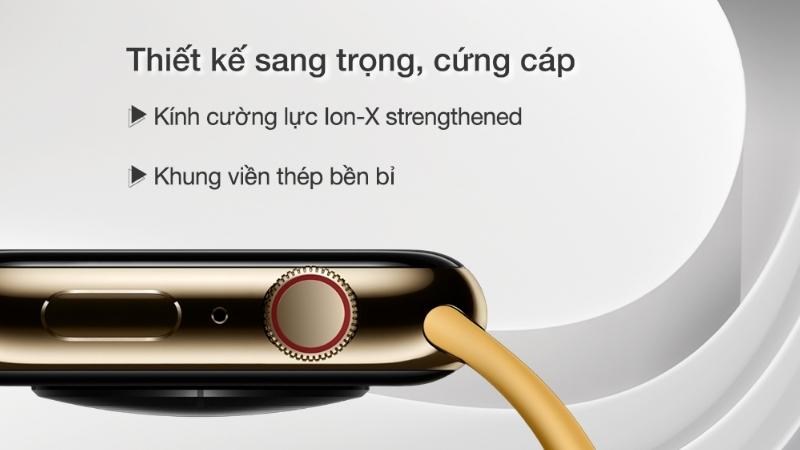 Thiết kế sang trọng, cứng cáp