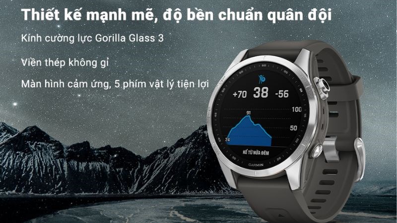 Thiết kế mạnh mẽ phù hợp cho người yêu thể thao Thiết kế mạnh mẽ phù hợp cho người yêu thể thao