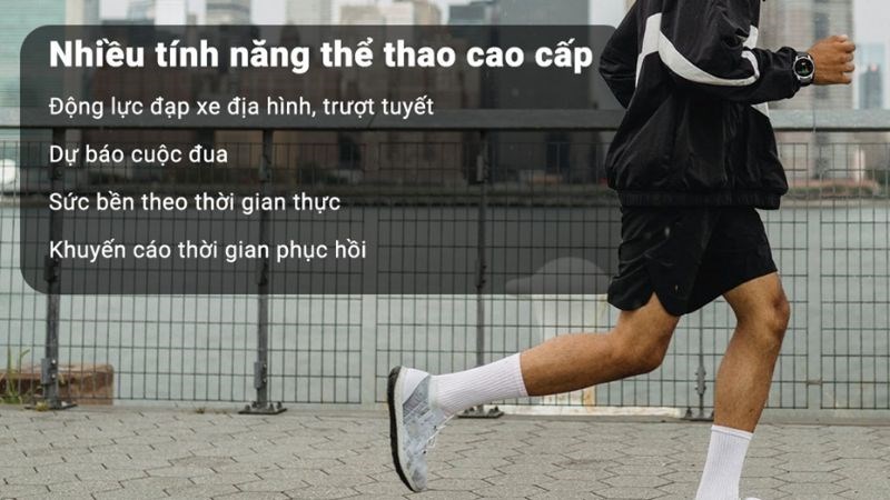Nhiều tính năng cao cấp chuyên cho dân thể thao Nhiều tính năng cao cấp chuyên cho dân thể thao